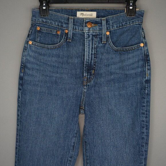 New Madewell The Perfect Vintage High Rise Tapered Leg Jeans size 25 - Picture 4 of 15